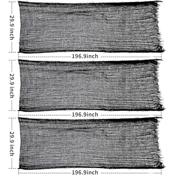 590" x 30" Halloween Creepy Cloth Spooky Halloween Decorations Indoor Outdoor - Picture 7 of 7